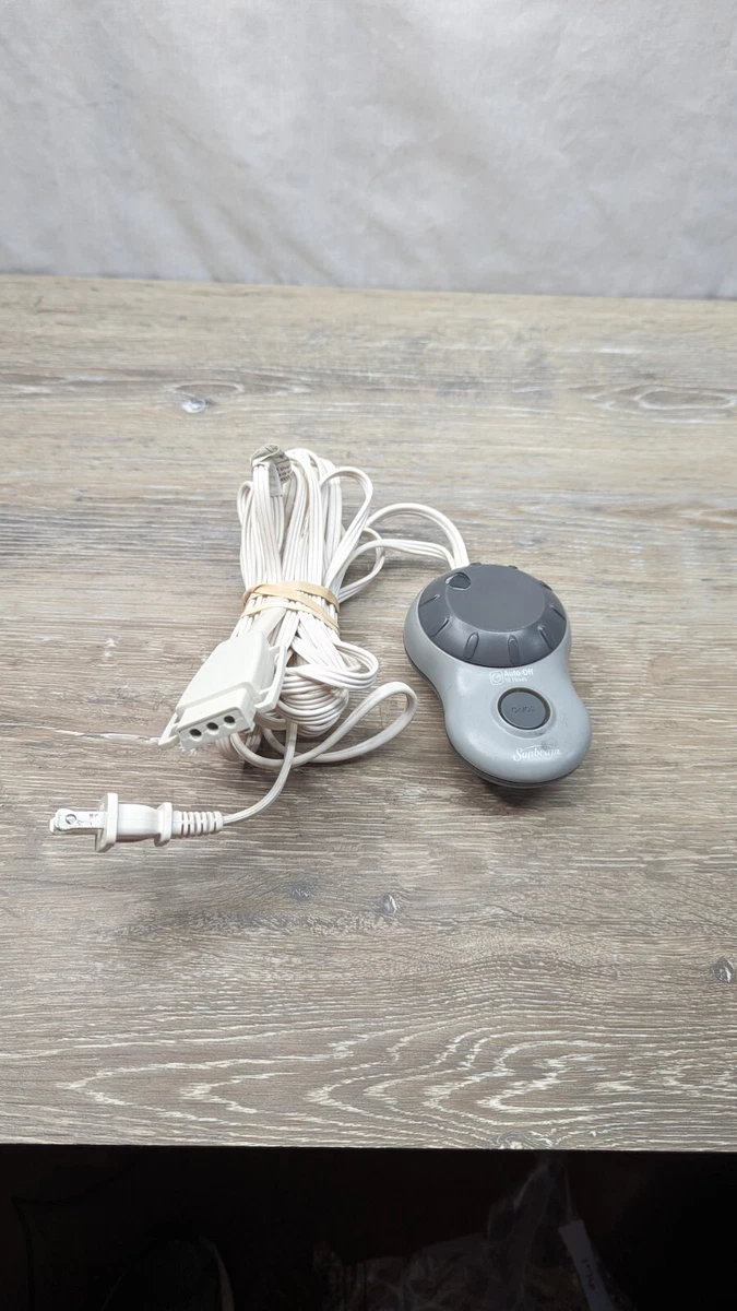 Sunbeam Electric Heated Blanket Control 3-Prong PAC-448-1 Style S85A  E23623F | eBay