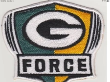 Vintage Old Stock G Force Patch Green Bay Packers CLOSEOUT WAS RETAIL $13.00