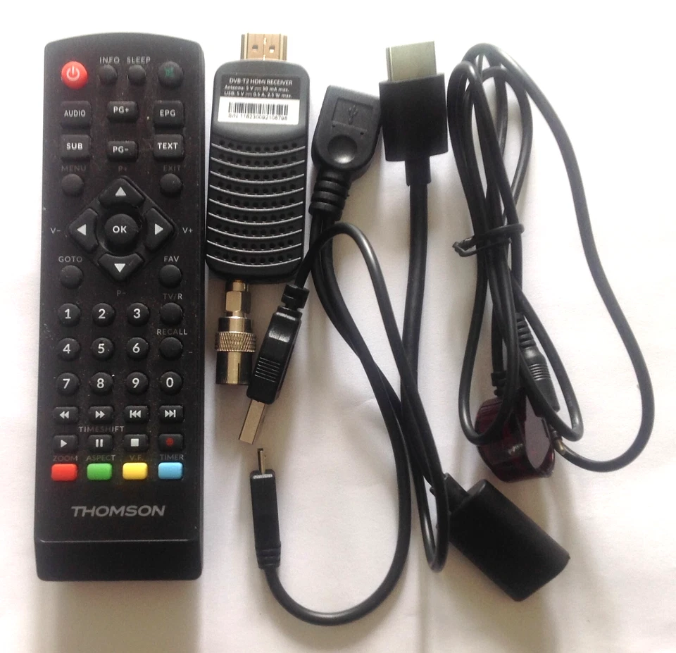 Thomson THT82 DVB-T2 Decoder Digitale Mini HD - Immagine 2 di 4