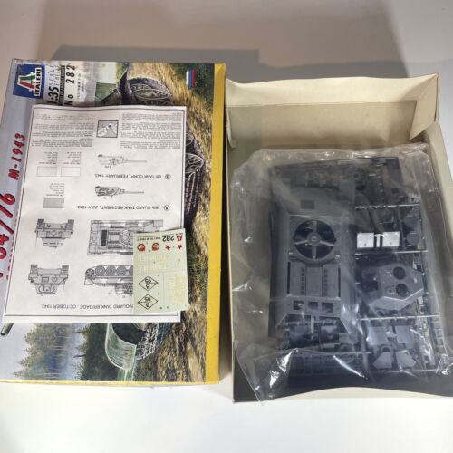 1995 Italeri Model Kit #282 T-34/76 M-1943 Soviet Medium Tank WWII 1:35 - Picture 3 of 3