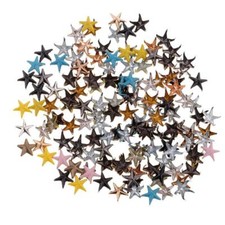 100pcs Star Studs Metal Claw Beads Nailhead Punk Studs Rivet Punk RockRivet