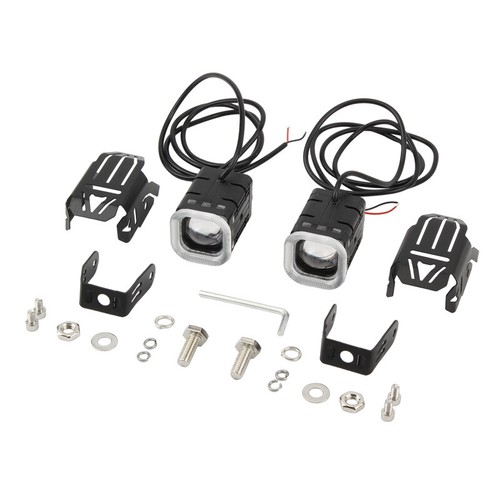 Faro antiniebla LED de ajuste universal para camión motocicleta motocicleta 2 piezas - Imagen 3 de 6