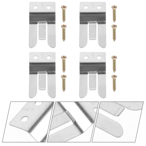 4 Pcs Microphone Hook Stand Accessories Universal Clips for Stands - Zdjęcie 4 z 12