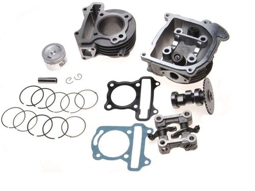 Cylindre kit 80ccm 47mm GY650 pour BAOTIAN BT49QT BT50QT 50 4T - Photo 2/3
