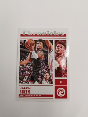 Panini Chronicles 2022-23 - Jalen Green #28