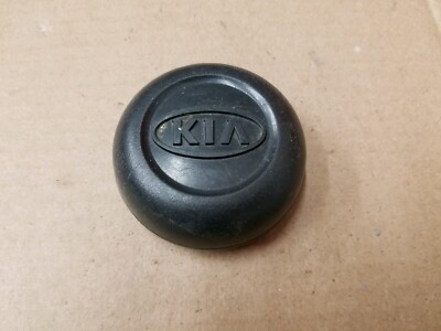 Kia OEM Black Plastic 2 1/2' 2.5'' Wheel Rim Center Cap Hub Dust Cover PC/ABS