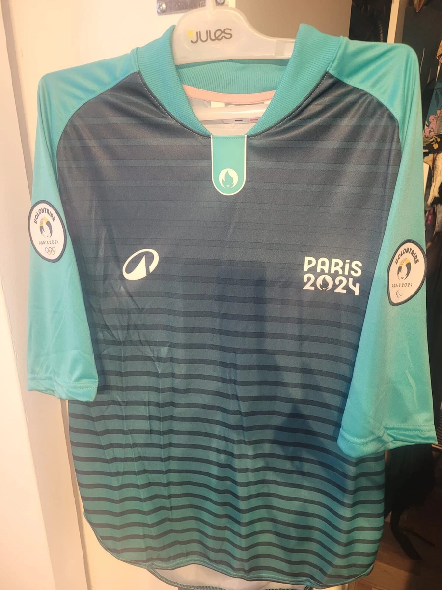 T-shirt Officiel Volontaire JO Paris 2024 – Taille M – Collector