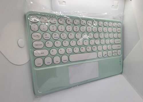 Wireless Keyboard Touchpad, Ultra-Thin Rechargeable Bluetooth iOS/Android/Win