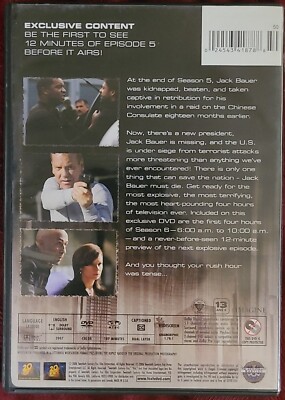 24: Season 5 with Season 6 Premiere (The First 4 Episodes) 24