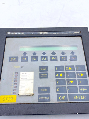 Parker Compumotor RP-240 Operator Interface