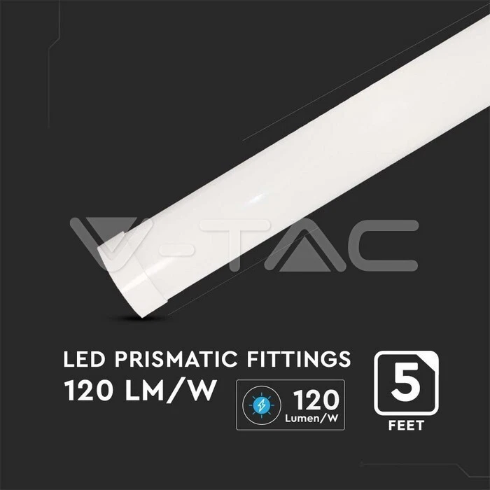 PLAFONIERA LED 50W 150CM SLIM V-TAC CHIP SAMSUNG GARANZIA 5 ANNI - Immagine 3 di 4