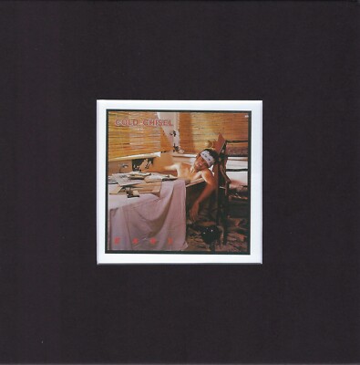 8X8'' Matted Print Album Cover Art Picture: Cold Chisel, East, 1980