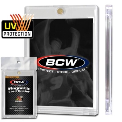 BCW Magnetic Card Holder 35pt Point with UV Protection for Cards One Touch