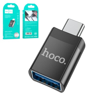 For Hoco UA17 USB Male to Type-C Female Adapter Usb 3.0 Converter