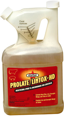 Starbar Prolate/Lintox HD Insecticidal Spray & Backrubber for Livestock Gallon