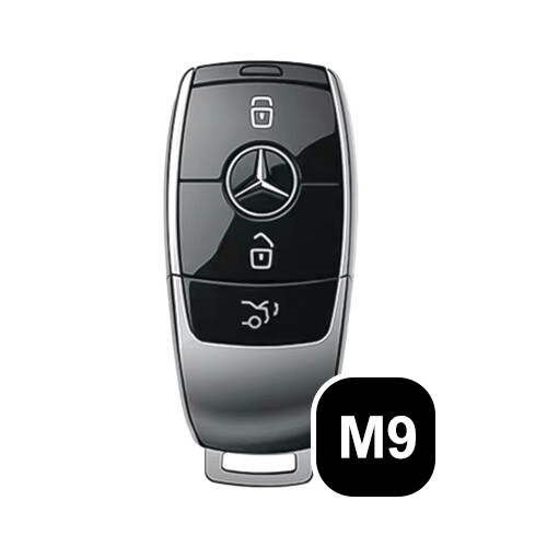 Premium FOB Leder Schlüsselhülle Etui für Mercedes-Benz Keyless-Go Schlüssel - Bild 4 von 4