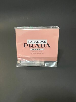 PRADA  PARADOXE : VIRTUAL FLOWERS  WOMENS FRAGRANCE SAMPLE NEW RELEASE Vial