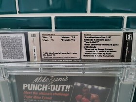 Mike Tyson's Punch-Out (First Production) NES Wata 7.5 CIB
