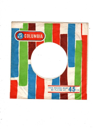 Columbia - x 1 Anfang 60er Jahre. UK ORIG 7" PLATTENFIRMA HÜLLE/S SEHR GUTER ZUSTAND + EX CON - Bild 9 von 24