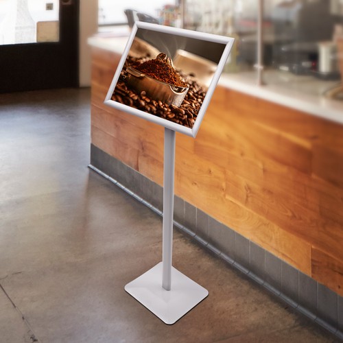 Supporto per poster supporto per targhetta autoportante supporto pubblicitario porta biglietti menu 45*32 cm IT - Foto 3 di 23