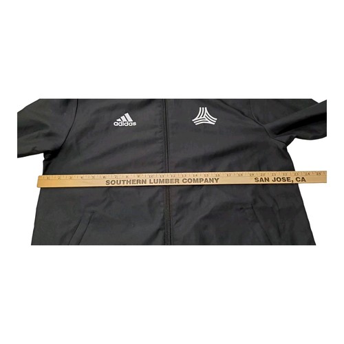 adidas Men's Soccer Tango Windbreaker Black Medium - Picture 3 of 6