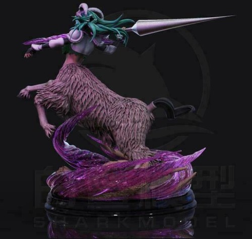 Anime BLEACH Neliel Unpainted Models Beauty Figures 3D Printed Resin Kits 18cmH - Picture 4 of 4