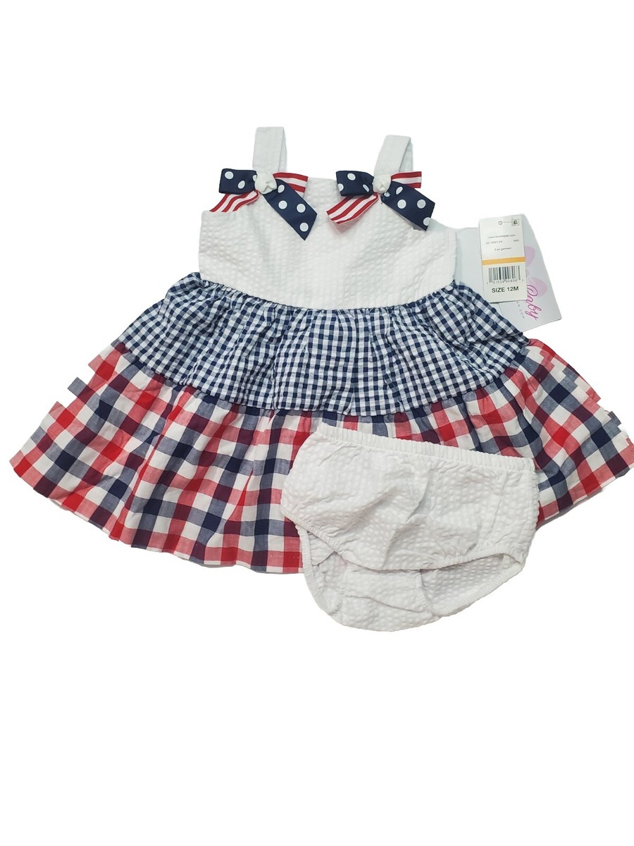 Dress For Baby Girl 12 Months Pieces Color Block Bonnie Baby