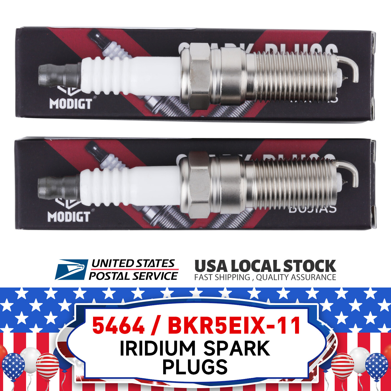 6PCS Iridium Spark Plugs BKR5EIX-11 5464 For GEO HYUNDAI KIA MAZDA NISSAN ISUZU
