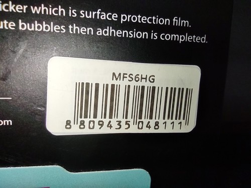 x2 High Glossy Color Samsung Galaxy S6 SM-G920 LCD Display Screen Protector Film - Foto 8 di 8