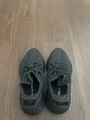 adidas Yeezy Boost 350 V2 Black Reflective-Size 5.5