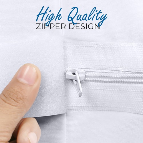 Utopia Bedding materasso con cerniera rivestimento impermeabile protezione insetti letto - Foto 18 di 32