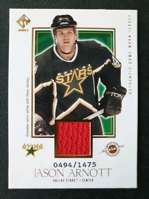 2002-03 Private Stock Reserve 113 Jason Arnott J #0494/1475
