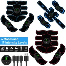 EMS Muscle Stimulator Trainer Smart Fitness Abdominal Training Electric Massager