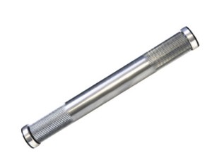 19mm - 8-Spline Stolen Chromoly Steel Bike Spindle 19x8 w// Bolts 150mm Length