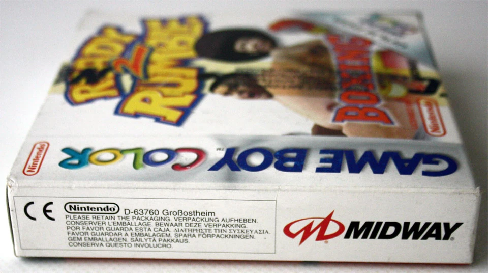 NINTENDO 1999 GAME BOY COLOR READY 2 RUMBLE BOXING GAME MIDWAY NORTEC SEAL NEW ! - Image 3 of 4