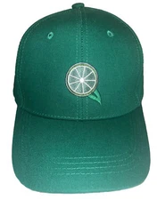 NEW Deep Eddy Vodka Austin Texas Liquor Spirits Advertising Green Adjustable Hat