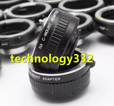 1PC USED NA C-MOUNT Adapter ring #YY