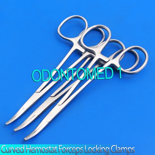 6 Inch Curved & Straight Locking Forceps In Stainless Steel 6 - Foto 8