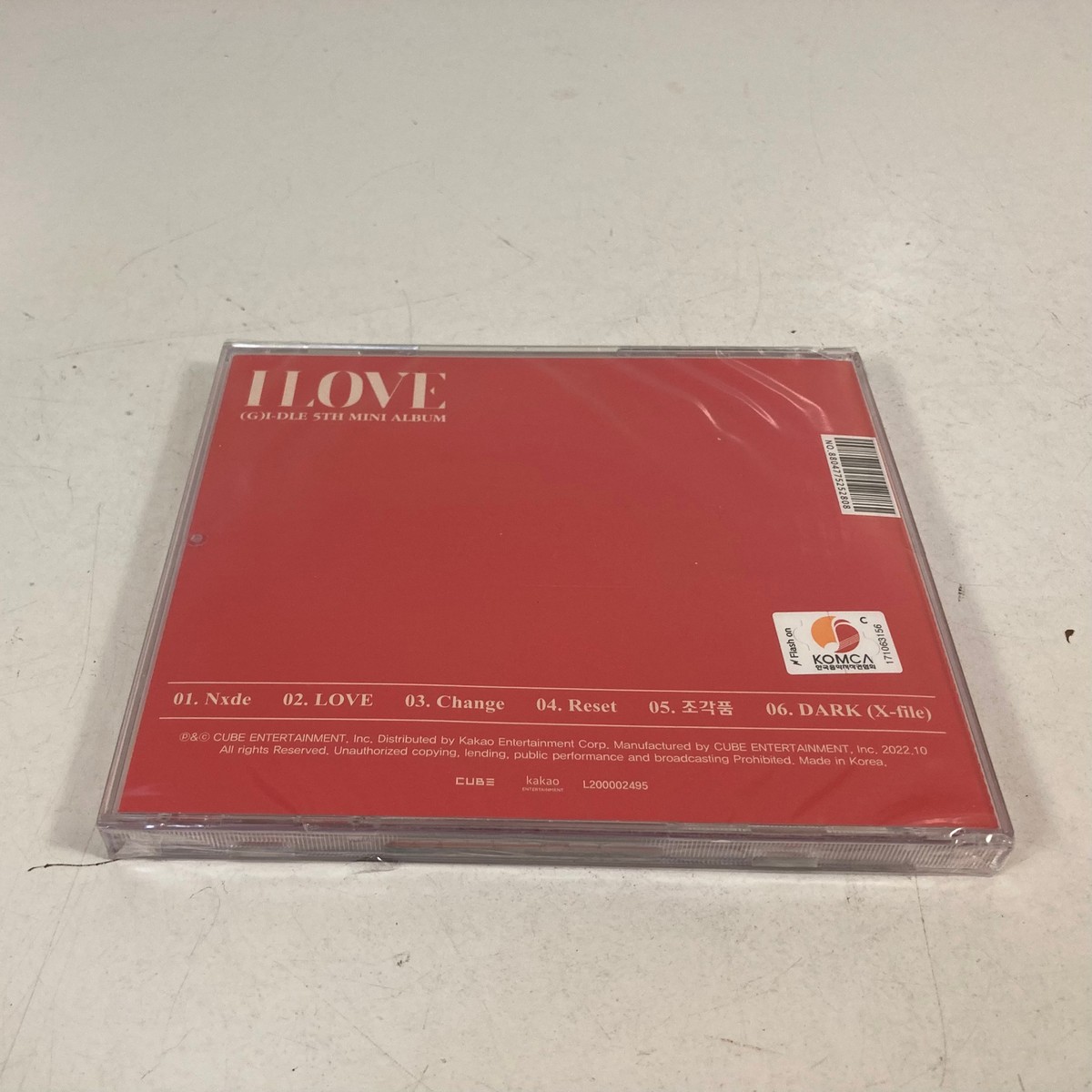 G) I-DLE I LOVE 5th Mini Album Jewel Version CD Brand New G) I-DLE I LOVE 5th Mini Album Jewel Version CD Brand New