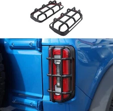 Exterior Tail Light Covers Rear Brake Lamp Guards Protector For Ford Bronco 21+