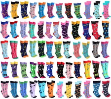 SOCK SOCIETY Novelty Funky Animal Themed Ankle Socks Unisex One Size Fits All 