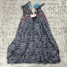 NEW Jackpot Women's Dress Floral Sundress Spaghetti Strap Maxi Size OS One Size