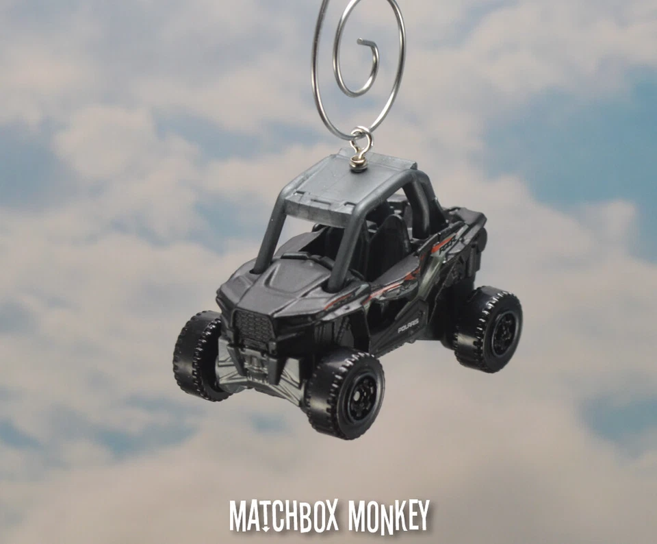 Polaris RZR 1000 ATV 4x4 Custom Christmas Ornament 1/64 Gator Honda Suzuki Rhino - Image 3 of 4