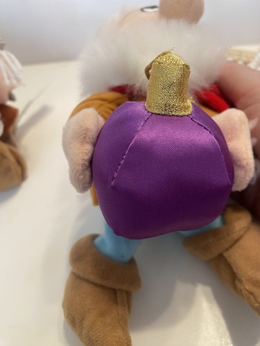 Disney Bean Bag Plush Snow White & Seven dwarfs Christmas set - Picture 14 of 19