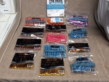 Big Lot Of Various Marianna Perm Rods Different Sizes Vinyl Cape All NEW