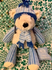 SCENTSY BUDDY POOKI THE POLAR BEAR WITH OUTFIT & HAT 16" TALL PLUSH ANIMAL