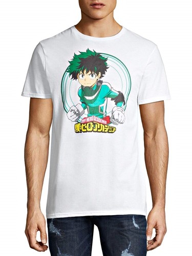 My Hero Academia Midoriya Shirt Graphic Tee Anime Mens Size S M NEW - Picture 8 of 9