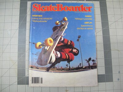 vtg Skateboard Magazine - Skateboarder Magazine Jan 1979 Vol 5 #6