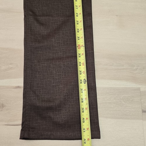 Barabas Italien Handgefertigte Männer 36 Kaffee Alligator Hautmuster Tapered Arbeitshose - Bild 8 von 17