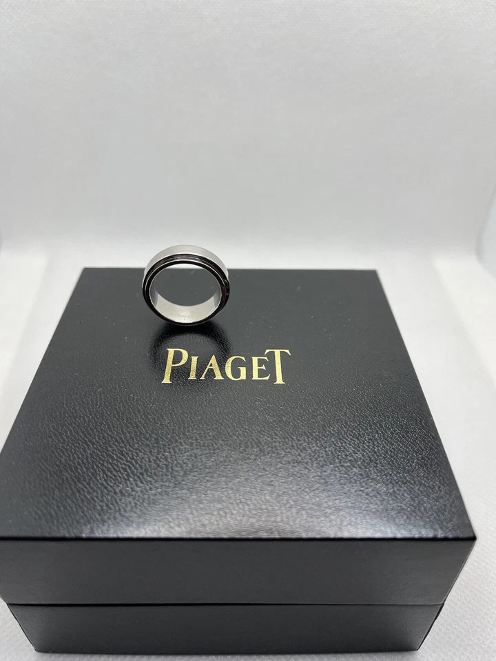 Anillo giratorio Piaget Possession oro blanco 18k talla 6 Foto 3 de 4